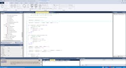 Figure 3: Instead of forcing developers and maintenance personnel to learn and work with multiple different software packages, the Emerson PAC Machine Edition provides a single common toolset for working with PLCs and motor/motion products and transporting data among them. Figure 3: Instead of forcing developers and maintenance personnel to learn and work with multiple different software packages, the Emerson PAC Machine Edition provides a single common toolset for working with PLCs and motor/motion products and transporting data among them.