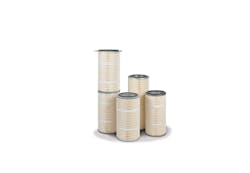 Cartridge filter media can be made with different MERV efficiency ratings and from a variety of materials and with specialized coatings to handle different types of dust and application requirements.