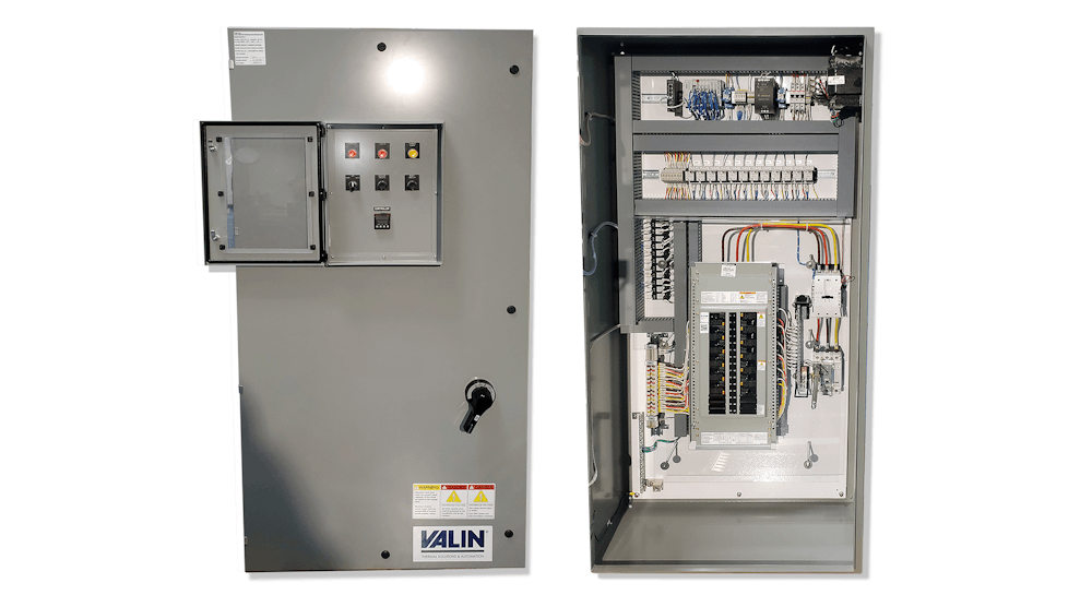 A Valin UL 508A control panel.