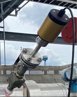 Figure 2: The Endress+Hauser Raman Rxn-41 probe is pipe-mountable for direct in-situ and online measurement of LNG in its liquid phase, avoiding the need for costly vaporization and sample conditioning, along with measurement uncertainties of GC. Figure 2: The Endress+Hauser Raman Rxn-41 probe is pipe-mountable for direct in-situ and online measurement of LNG in its liquid phase, avoiding the need for costly vaporization and sample conditioning, along with measurement uncertainties of GC.