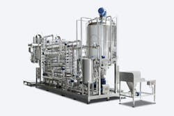 Many HRS heat exchangers and processing systems include integrated CIP systems, such as the Asepticblock Series. Many HRS heat exchangers and processing systems include integrated CIP systems, such as the Asepticblock Series.