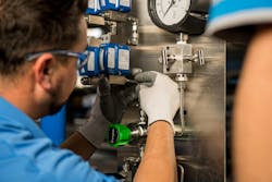 Figure 5: Standardized mechanical seal support systems are easier to install and maintain, while also lasting longer. Figure 5: Standardized mechanical seal support systems are easier to install and maintain, while also lasting longer.