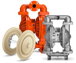 To get the best performance out of an AODD pump, operators must select the best diaphragm for their application. The optimum diaphragm will help ensure safe, efficient and cost-effective functionality while contributing to the pump’s longevity. To get the best performance out of an AODD pump, operators must select the best diaphragm for their application. The optimum diaphragm will help ensure safe, efficient and cost-effective functionality while contributing to the pump’s longevity.