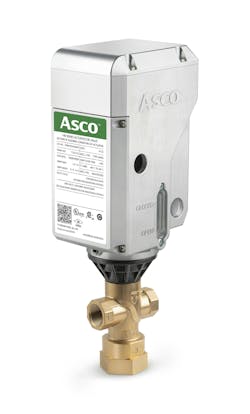 The new ASCO Series 148/149 motorized actuator and shutoff valve solution ensures rapid safety shutoff in industrial fuel burners, enhancing safety and reliability in combustion systems, even under extreme conditions The new ASCO Series 148/149 motorized actuator and shutoff valve solution ensures rapid safety shutoff in industrial fuel burners, enhancing safety and reliability in combustion systems, even under extreme conditions