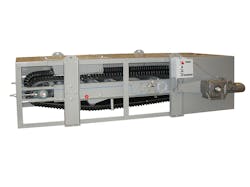 Depending on the material to be weighed, belts can be flat or may have corrugated flanges to prevent small particles or powders from rolling off the sides. Depending on the material to be weighed, belts can be flat or may have corrugated flanges to prevent small particles or powders from rolling off the sides.