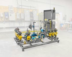 A Sonic Corp Inline Blending System. A Sonic Corp Inline Blending System.