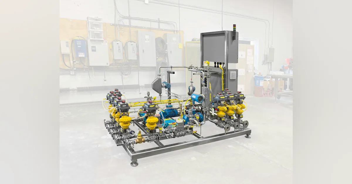 Automation and PLC controls for chemical inline blending and ...