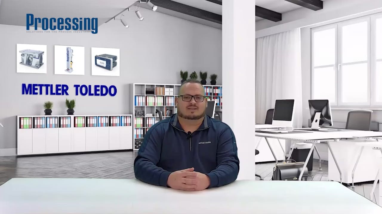 Processing Mettler Toledo Quickchat Video