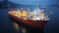The Petrojarl Knarr Floating Production Storage and Offloading (FPSO) in the Rosebank field.