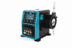 The Qdos H-FLO chemical metering and dosing pump. The Qdos H-FLO chemical metering and dosing pump.
