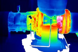 Thermal images help technicians easily identify temperature differences and quickly spot performance anomalies due to unbalance or overloading. Thermal images help technicians easily identify temperature differences and quickly spot performance anomalies due to unbalance or overloading.