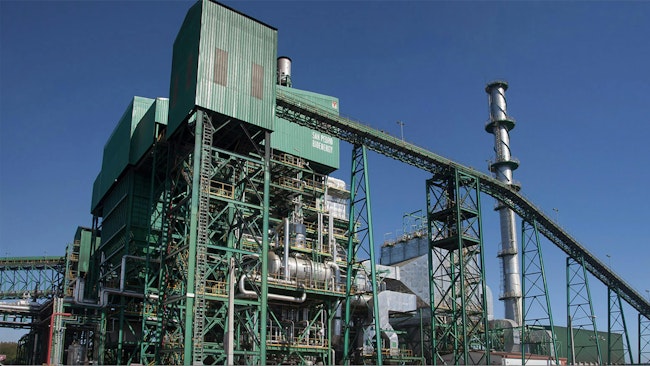 San Pedro BioEnergy has several interconnected conveyor systems that make up its intricate operation.