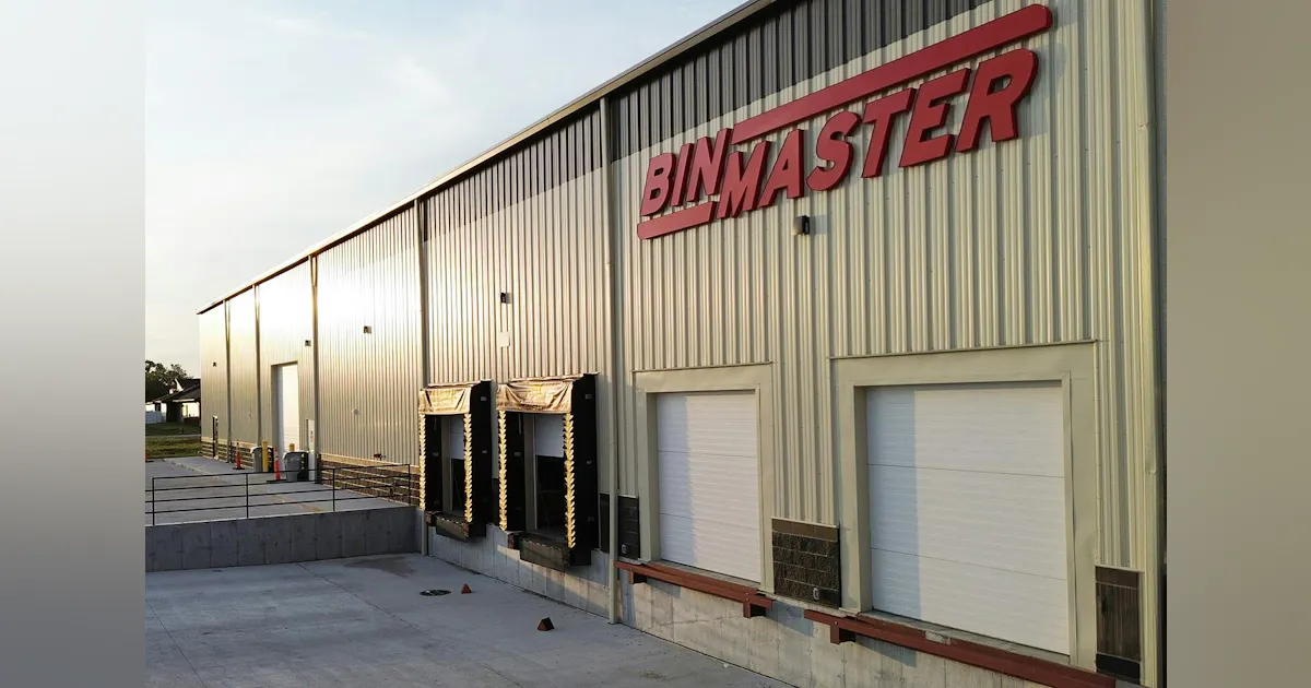 BinMaster opens new facilities after tornado destroyed previous plant ...