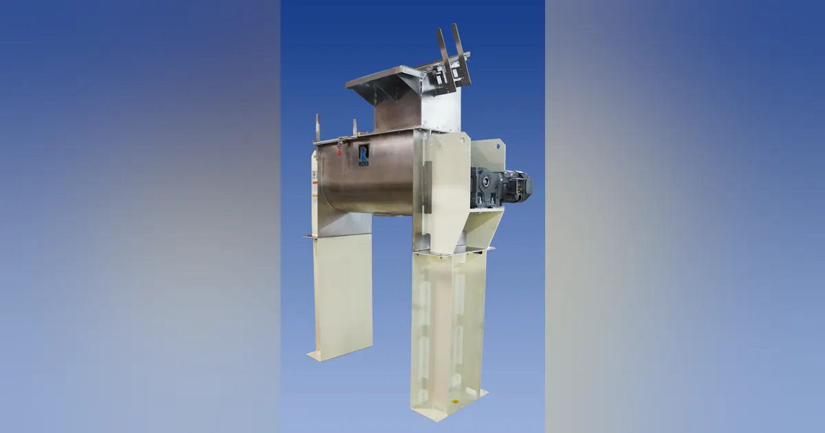 Comprewss Powder Into Ribbon Form Ribbon blenders | Processing Magazine