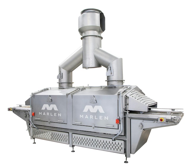 Marlen’s flame grill with Afoheat burner technology.