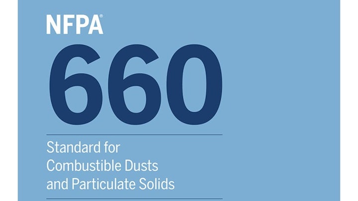 NFPA 660 is now the only combustible dust NFPA standard.