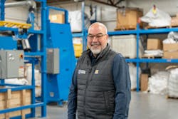 Scott Nagelvoort, new president of Material Transfer & Storage