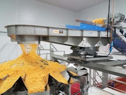Scale feeding systems are designed to ensure a controlled and dependable on-demand supply of bulk material to the scale. Scale feeding systems are designed to ensure a controlled and dependable on-demand supply of bulk material to the scale.
