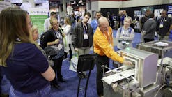 Powder Show floor equipment demonstration Powder Show floor equipment demonstration