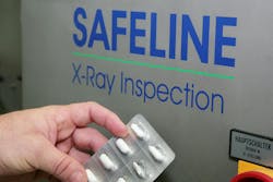 A Mettler-Toledo x-ray inspection system for pharmaceuticals. A Mettler-Toledo x-ray inspection system for pharmaceuticals.