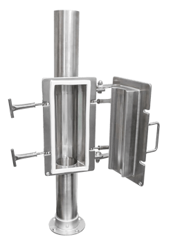 Industrial Magnetics' Exposed Pole Tube magnet (EP Tube) is designed for use in pneumatic line systems and can be used ahead of processing equipment and bulk load out to ensure product purity and protect machinery from tramp metal damage. Industrial Magnetics' Exposed Pole Tube magnet (EP Tube) is designed for use in pneumatic line systems and can be used ahead of processing equipment and bulk load out to ensure product purity and protect machinery from tramp metal damage.