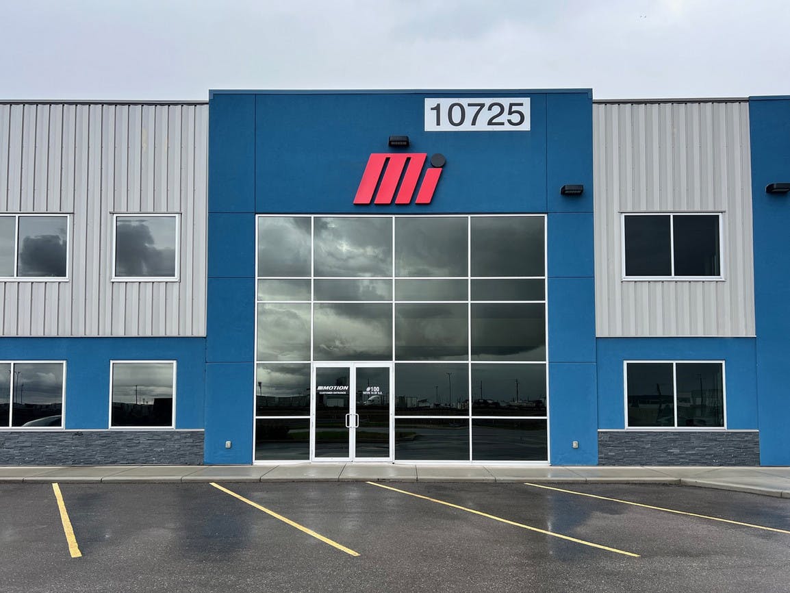 Motion&rsquo;s new Calgary Conveyance Shop advancing industrial belting services for Canada.