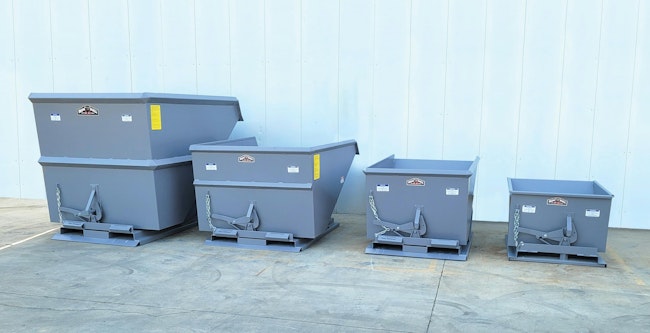 Iron Bull quick-ship hoppers