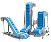 DynaClean Z conveyors. DynaClean Z conveyors.