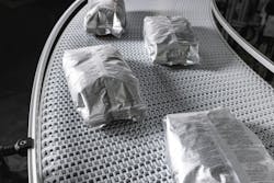 Modern conveyors, such as the one from Bosch Rexroth shown here, continue to evolve to meet end-user’s needs, including in their flexibility, scalability and space-saving design. Modern conveyors, such as the one from Bosch Rexroth shown here, continue to evolve to meet end-user’s needs, including in their flexibility, scalability and space-saving design.
