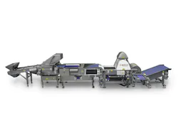 A Sortivator line for fresh-pack blueberries from WECO. A Sortivator line for fresh-pack blueberries from WECO.