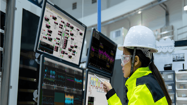 68cc4a7e37deb05f973a9b08 Worker Looking At Screens