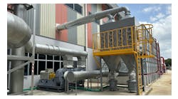 Exterior dust collector Exterior dust collector