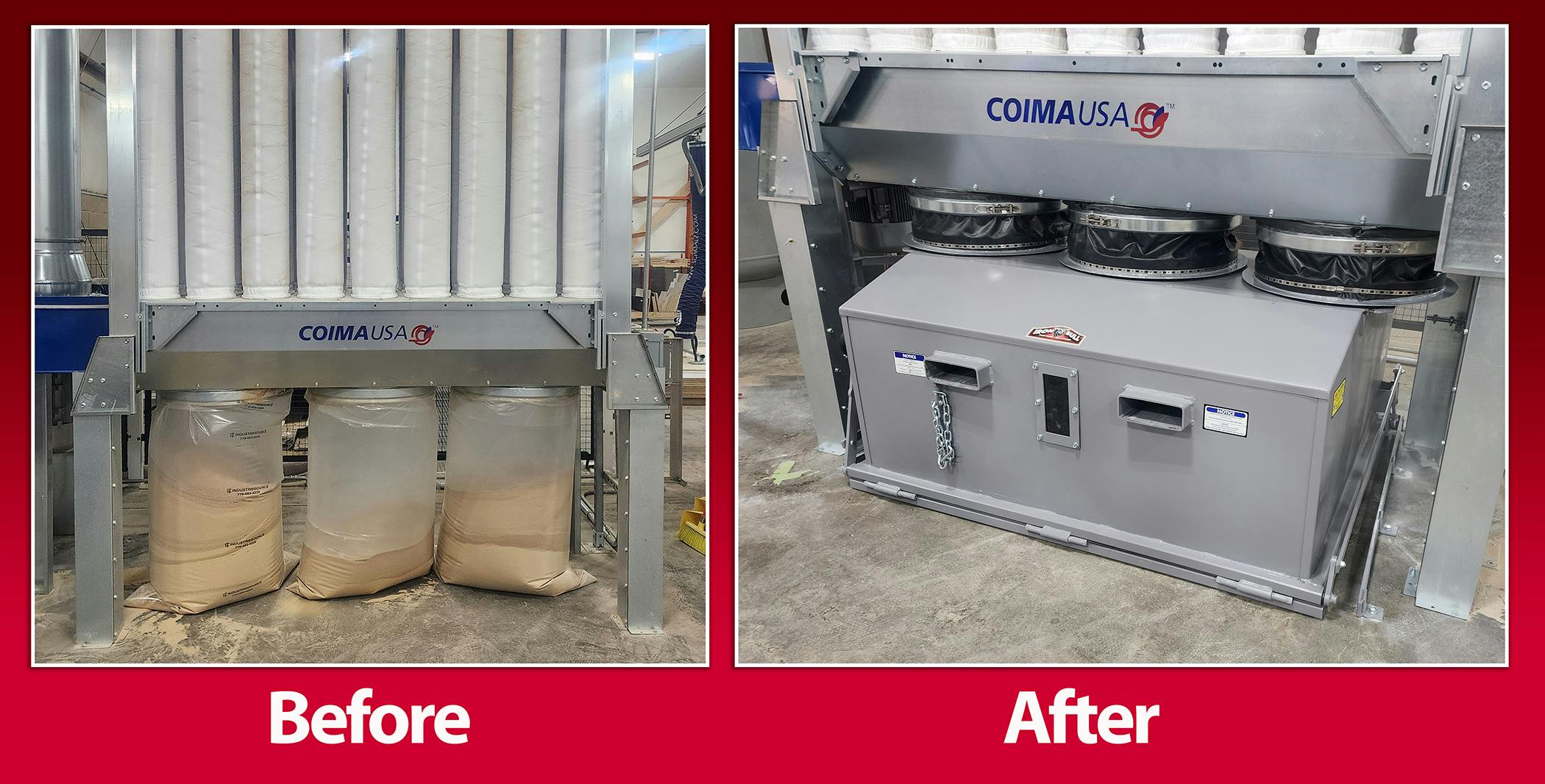 Iron Bull dust hopper