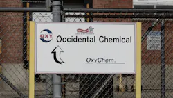 OxyChem sign OxyChem sign