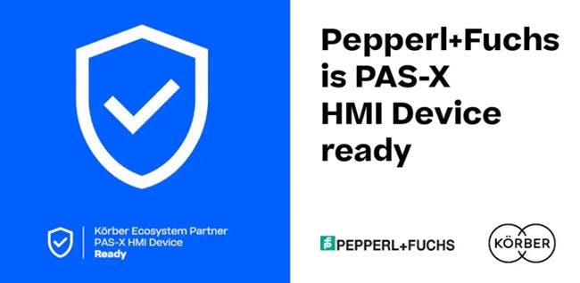 Pepperl+Fuchs is PAS-X HMI device ready