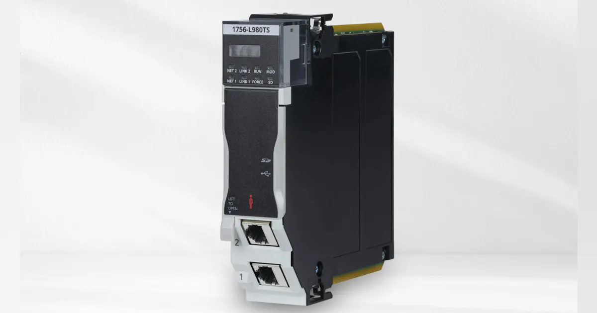 Rockwell Controllogix Rakc Rockwell introduces high-performance ControlLogix 5590 controller to ...