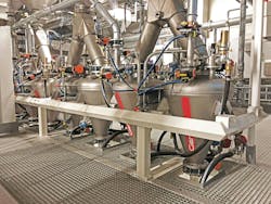 Dense-phase pneumatic conveyor Dense-phase pneumatic conveyor