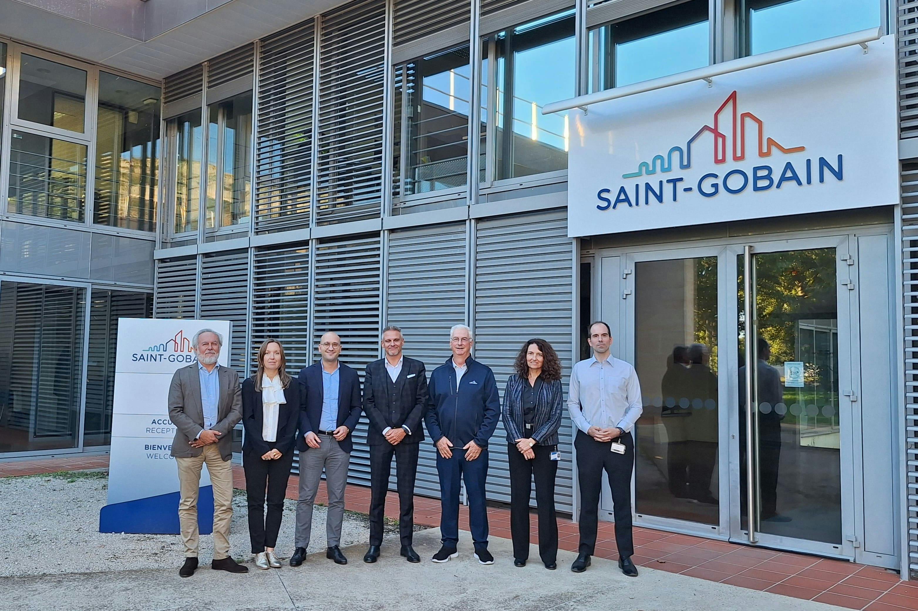 St. Gobain, Eurodia Industrie partnership