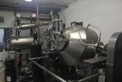 Double cone blender Double cone blender