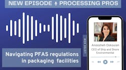CEO Anoosheh Oskouian explains how new PFAS regulations are reshaping the packaging sector and why high-temperature oxidation is becoming essential for compliance. CEO Anoosheh Oskouian explains how new PFAS regulations are reshaping the packaging sector and why high-temperature oxidation is becoming essential for compliance.