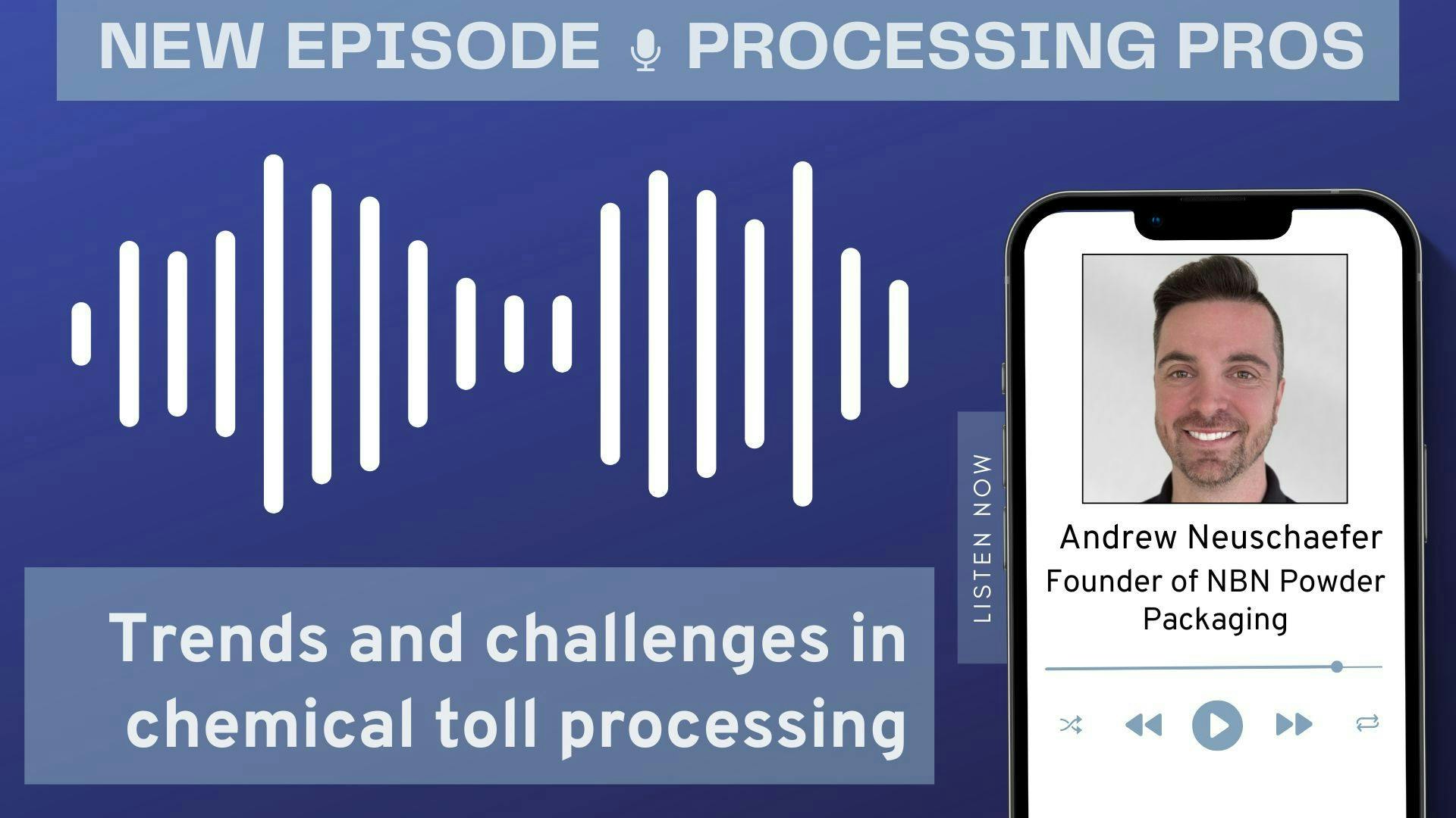 The co-founder and managing partner of NBN Powder Packaging discusses trends and challenges in chemical toll processing.