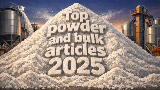 Top powder and bulk articles 2025