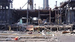 US Steel's Clairton Coke Works after explosion US Steel's Clairton Coke Works after explosion