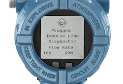 Figure 4: Impulse lines connecting a pressure transmitter to the process can clog, either due to solids accumulating or freezing. The transmitter’s plugged impulse line diagnostic capabilities can detect when this is happening, warning operators that readings may be incorrect. Figure 4: Impulse lines connecting a pressure transmitter to the process can clog, either due to solids accumulating or freezing. The transmitter’s plugged impulse line diagnostic capabilities can detect when this is happening, warning operators that readings may be incorrect.