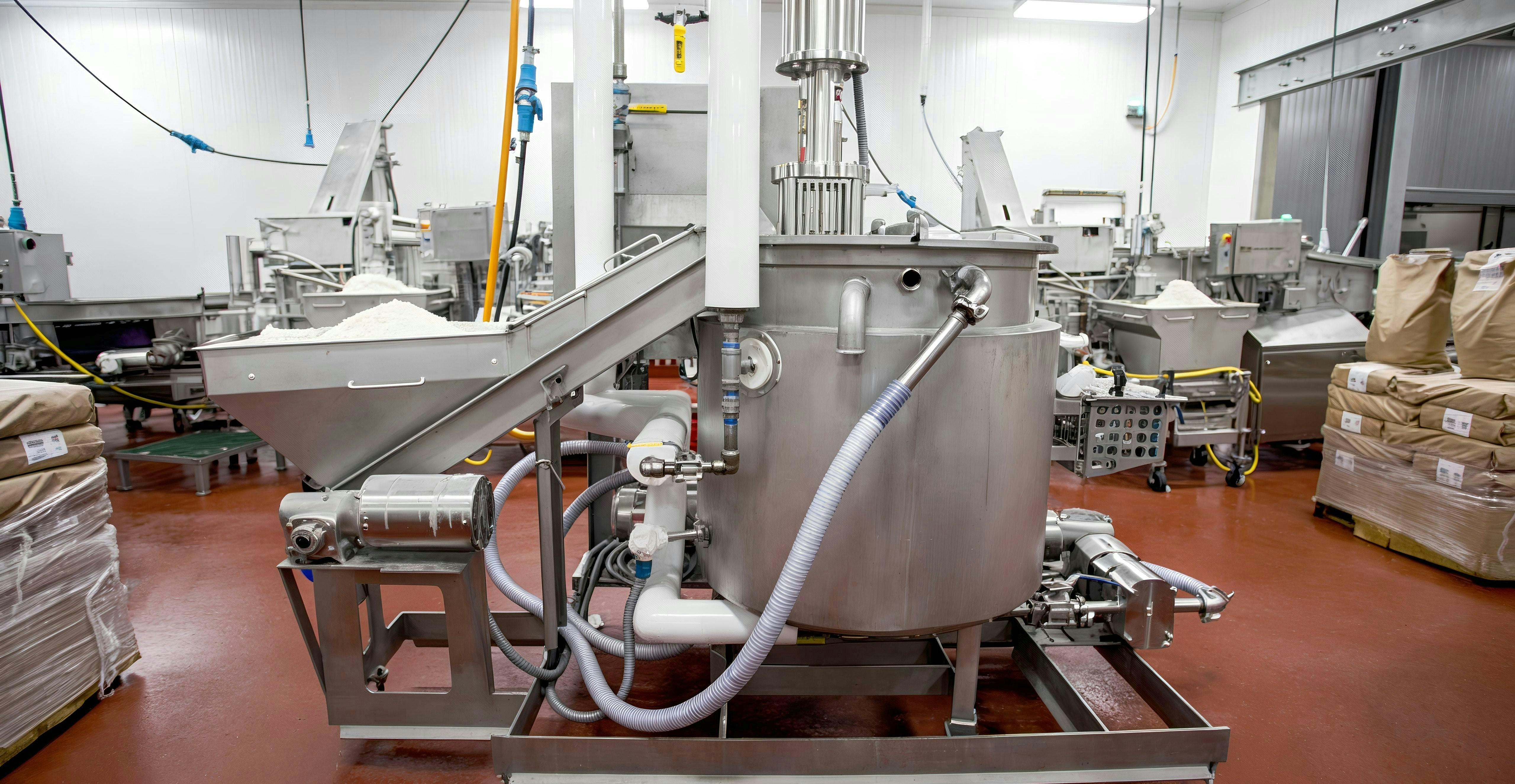 Unibloc FoodFirst pump design supports hygienic batter processing in high-speed lines.