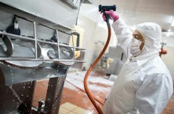 Frequent equipment washdowns, steam or corrosive cleaners can attack metals and seals and affect component life. Frequent equipment washdowns, steam or corrosive cleaners can attack metals and seals and affect component life.