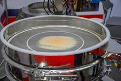 Circular vibratory screener Circular vibratory screener