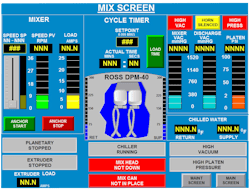Ross control panel HMI Ross control panel HMI