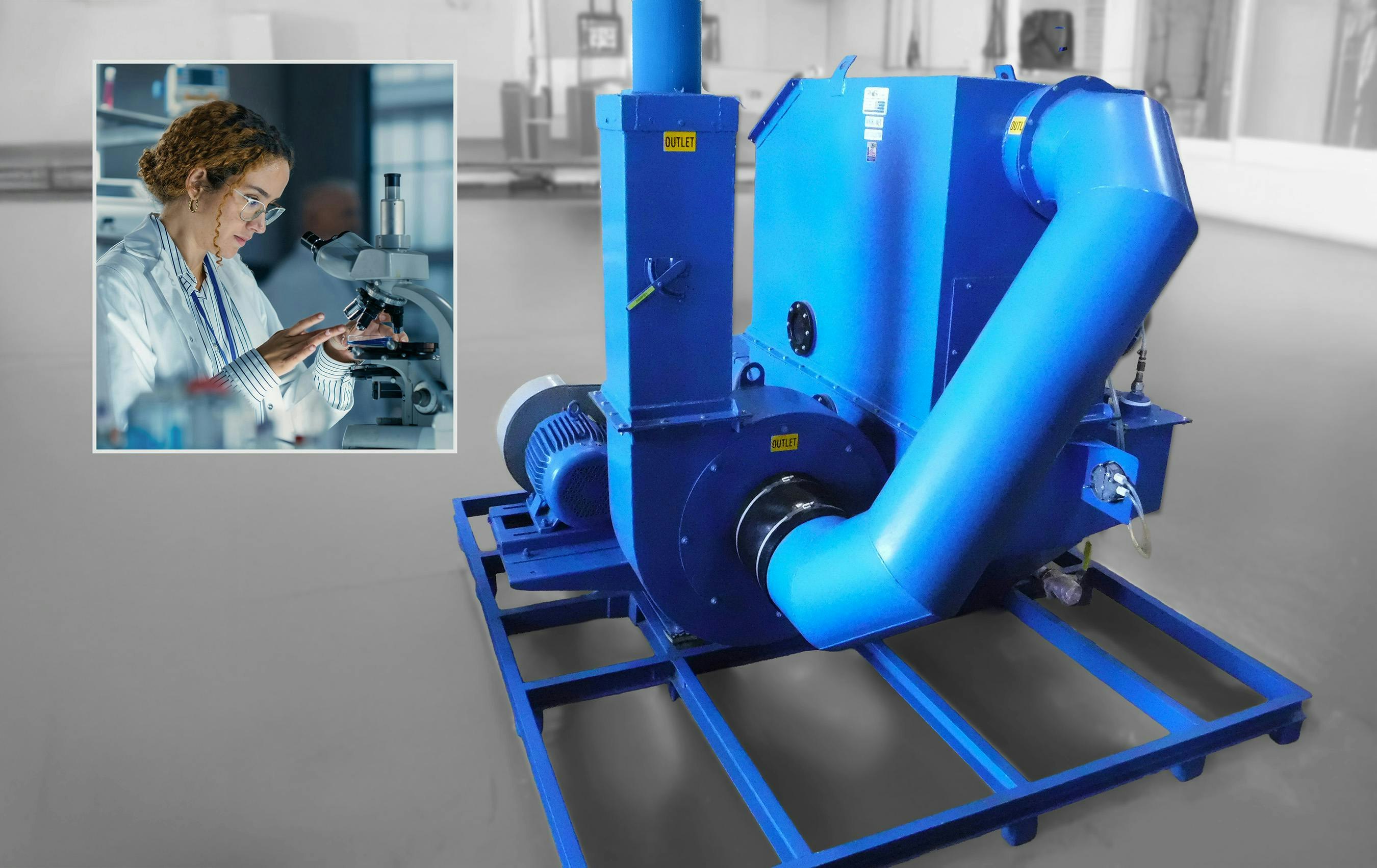 Tri-Mer mobile dust collection system