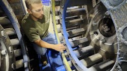 Stedman Machine cage mill interior Stedman Machine cage mill interior